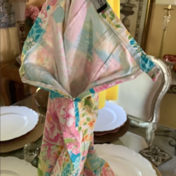 Briggs capris summer colors size 8P in great shapeYellow blue pink orang… - Picture 8 of 11